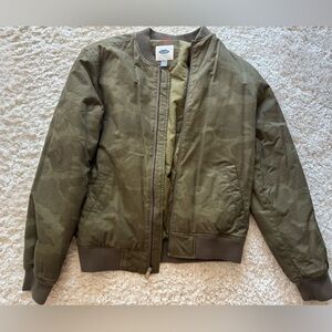 Old Navy Camouflage Bomber Jacket